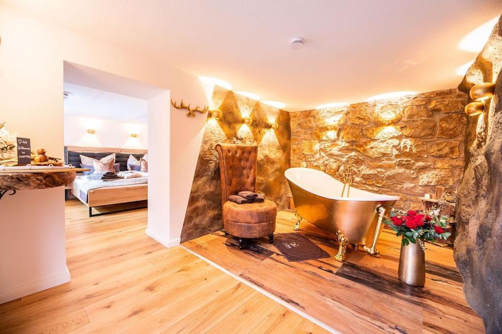 Chalet Vitaspa - Whirlpool & Sauna Privatspa Pegnitz Extérieur photo