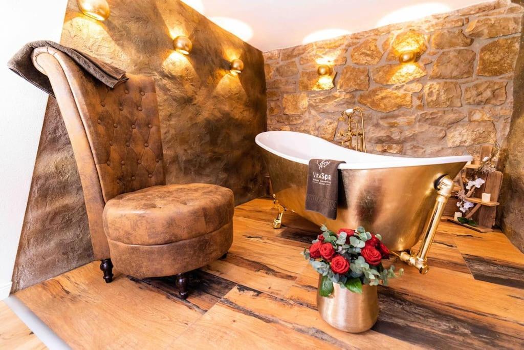 Chalet Vitaspa - Whirlpool & Sauna Privatspa Pegnitz Extérieur photo