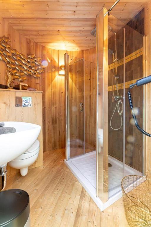 Chalet Vitaspa - Whirlpool & Sauna Privatspa Pegnitz Extérieur photo