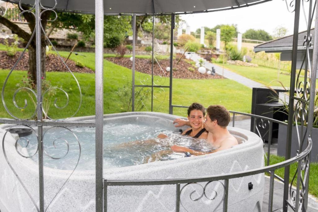 Chalet Vitaspa - Whirlpool & Sauna Privatspa Pegnitz Extérieur photo